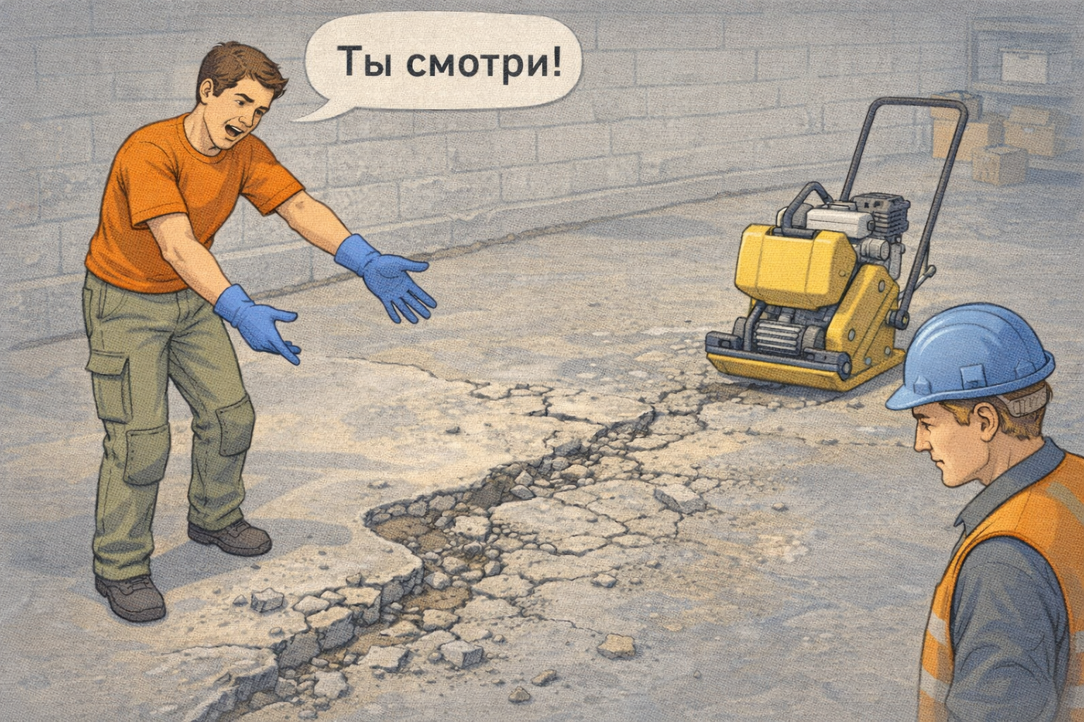 Что будет, если наливной пол залить с перепадами